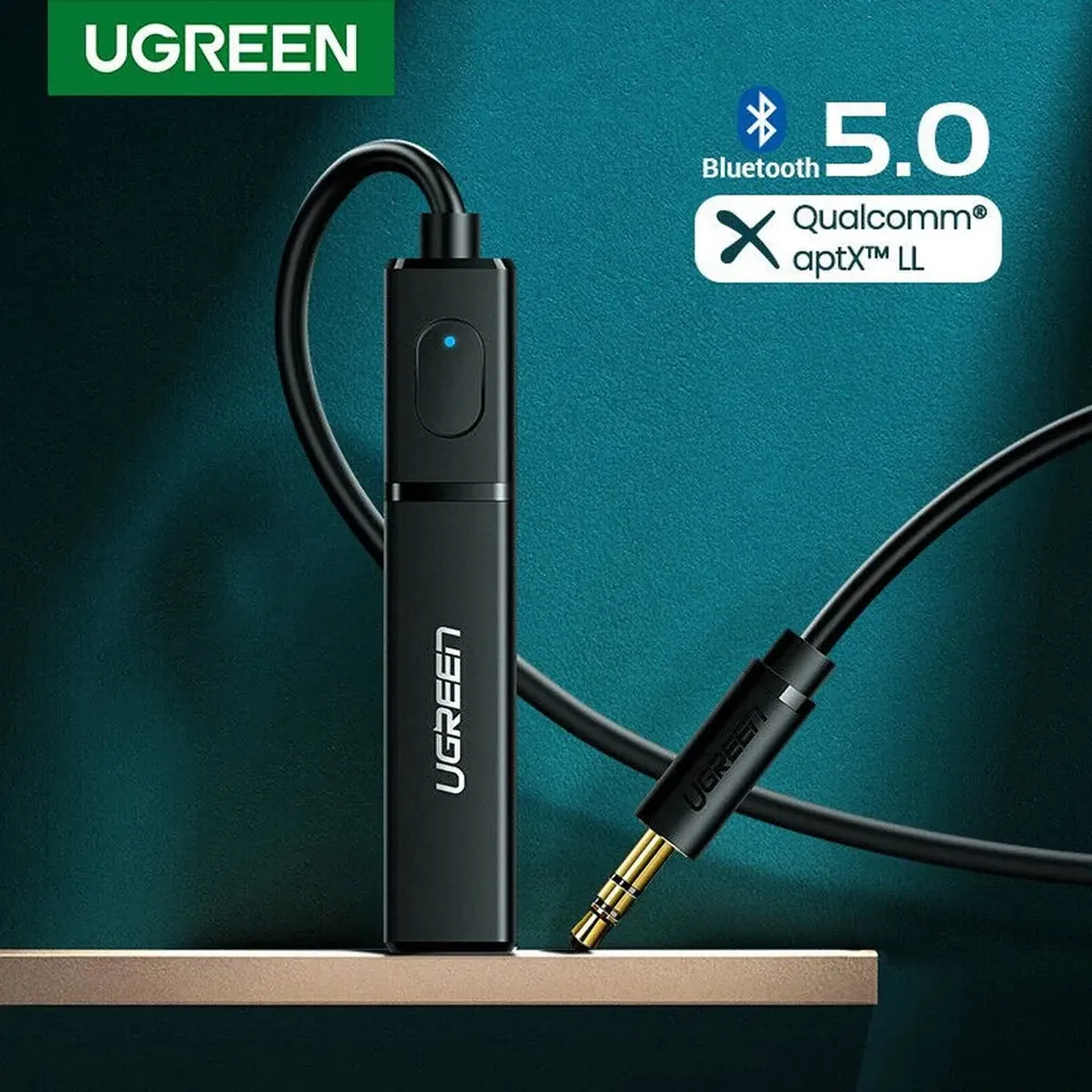 UGreen Bluetooth 5.0 Audio Transmitter 3.5mm Toslink Optical Black - Image 5