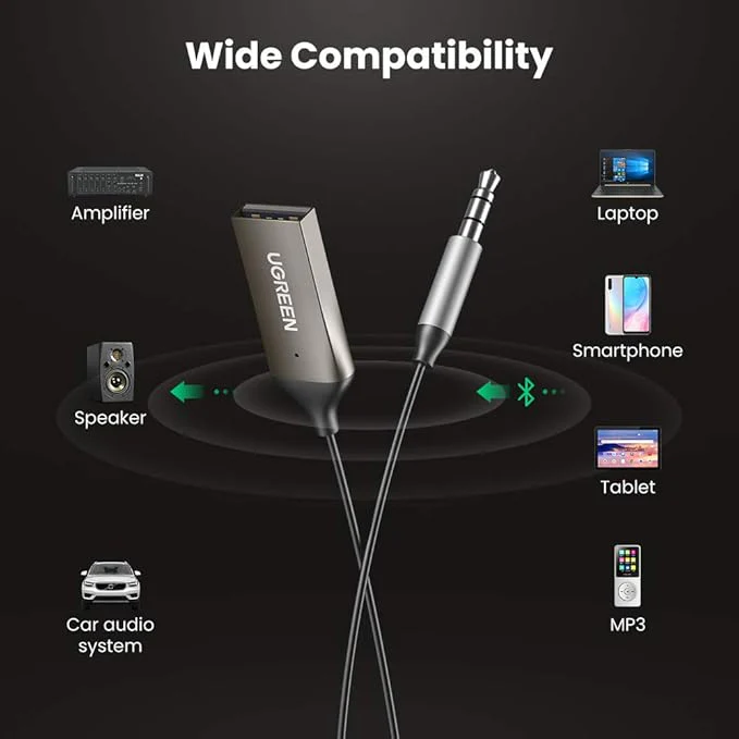 Ugreen Car Bluetooth Audio Reciever (CM309) - Image 4