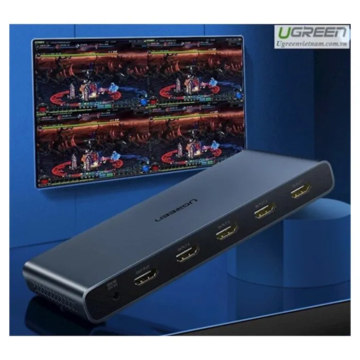 UGreen CM201 HDMI 4x1 Quad Multi-Viewer - Image 3
