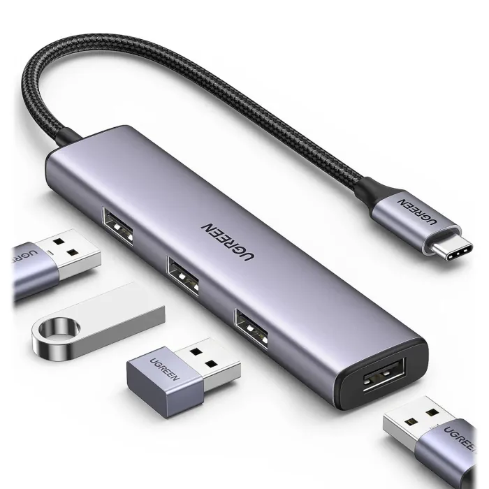 UGreen CM473 Four Port USB 3.0 Expansion Hub - Image 2