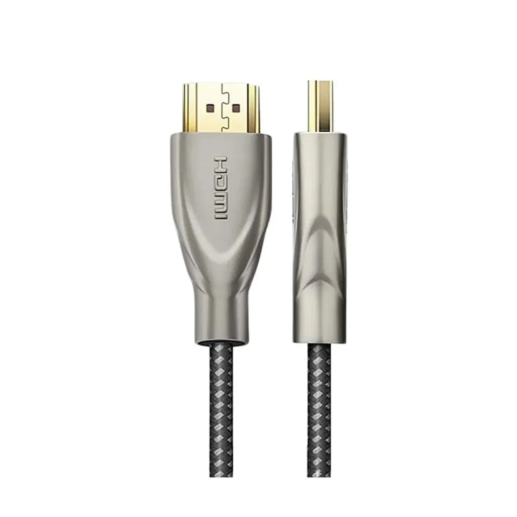 UGreen HDMI 2.0 Carbon Fiber Zinc Alloy Cable 5 Meter Black - Image 2