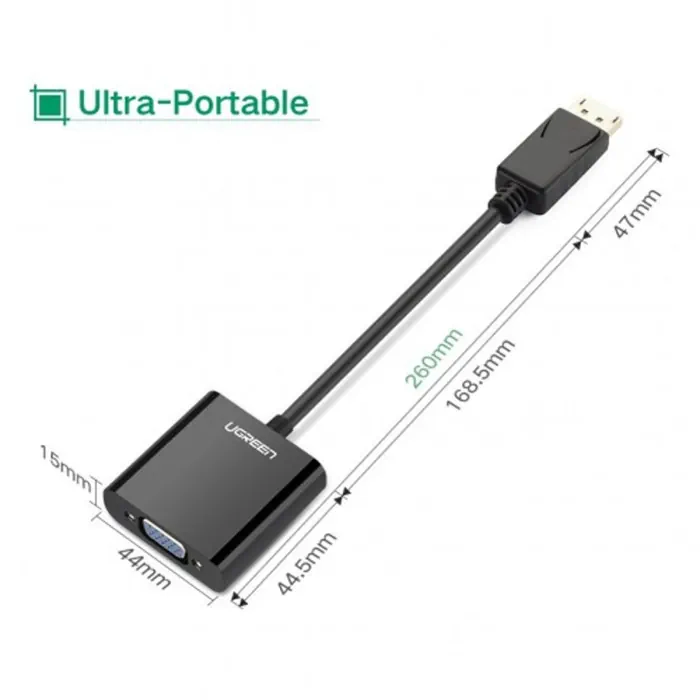 UGreen HDMI to HDMI VGA Display Converter Adapter - Image 2