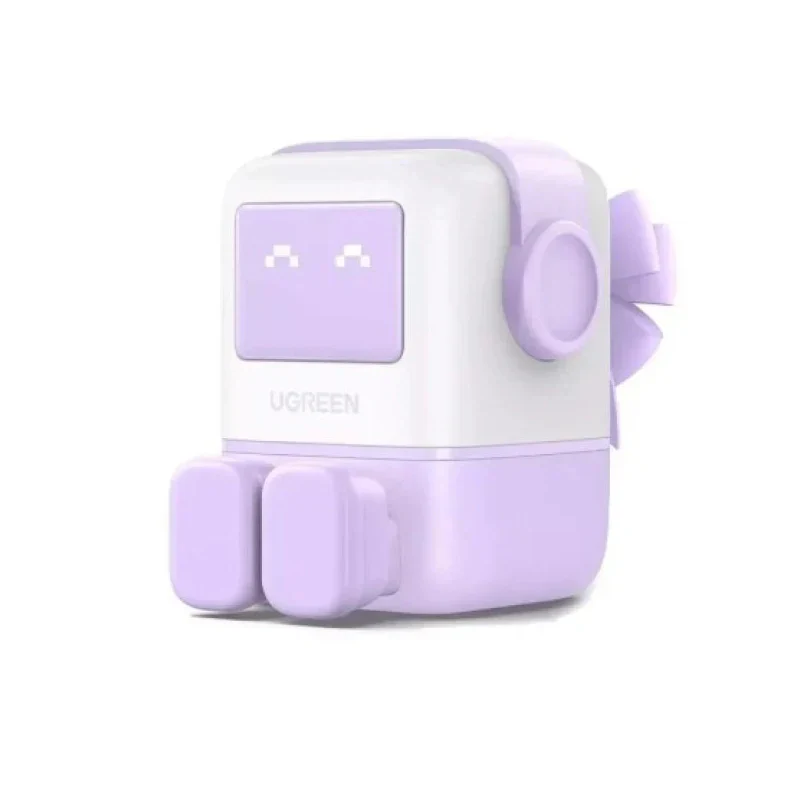 UGREEN Uno RG 65W 3-Port GaN Fast Charger UK - Purple