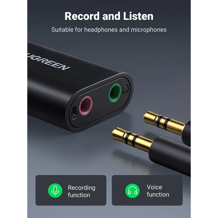 UGreen USB 2.0 External Stereo Sound Adapter - Image 5