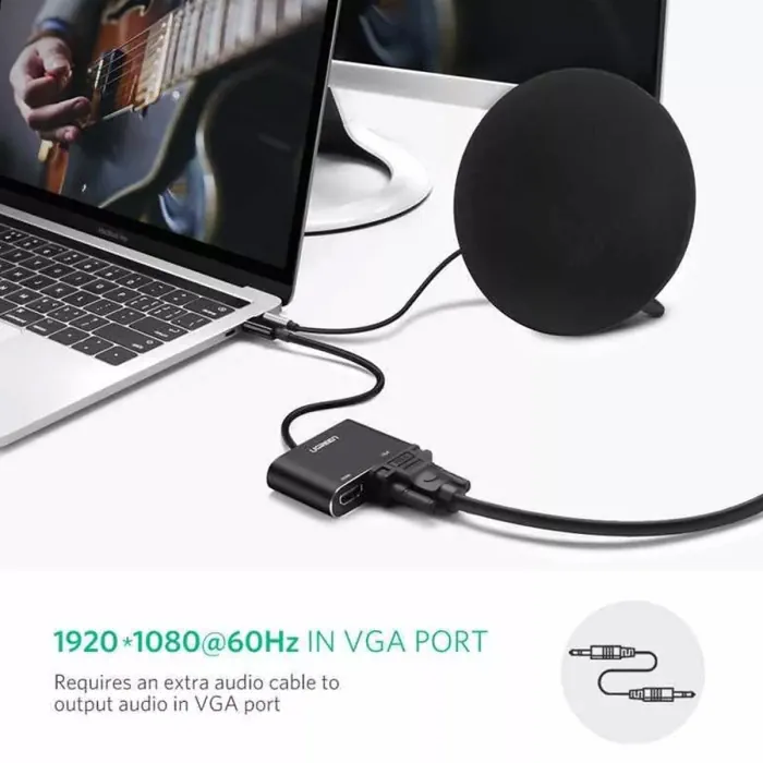 UGreen USB 3.0 to HDMI and VGA Display Converter - Image 2