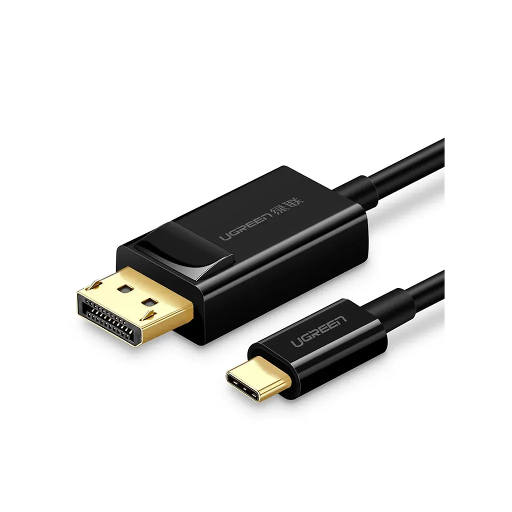UGreen USB Type C to DisplayPort Cable 1.5 Meter Black - Image 2