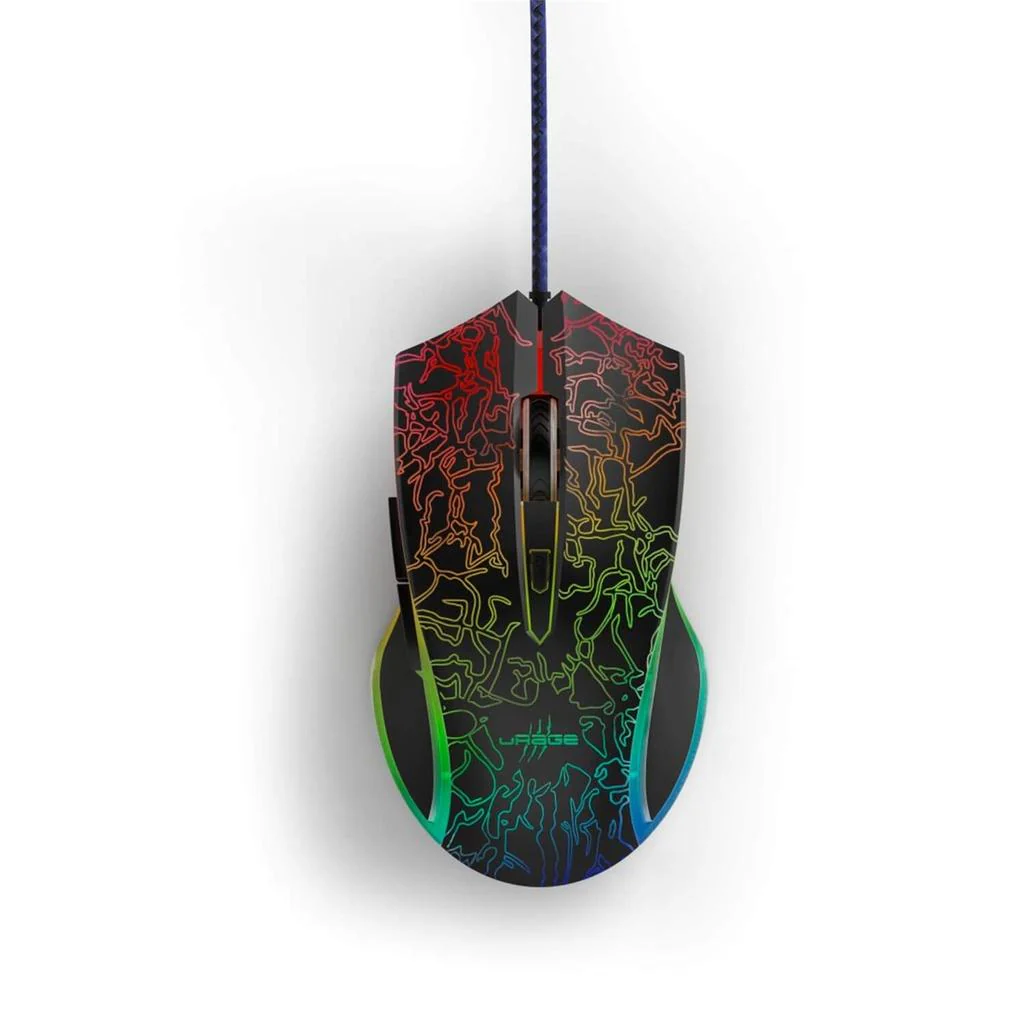 uRage Reaper 220 Illuminated Gaming Mouse - Wired / Black - Image 3