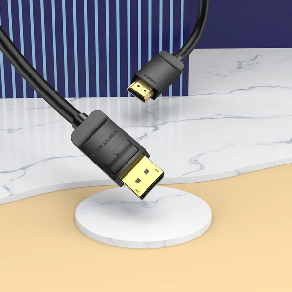 Vention DP to HDMI Cable 1.5M Black - Image 2