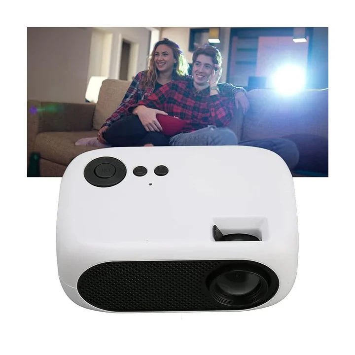 Volto Star 202 Mini LED Projector - 2.4″ LCD / 900 Lumens / HDMI / USB-A / White - Image 2