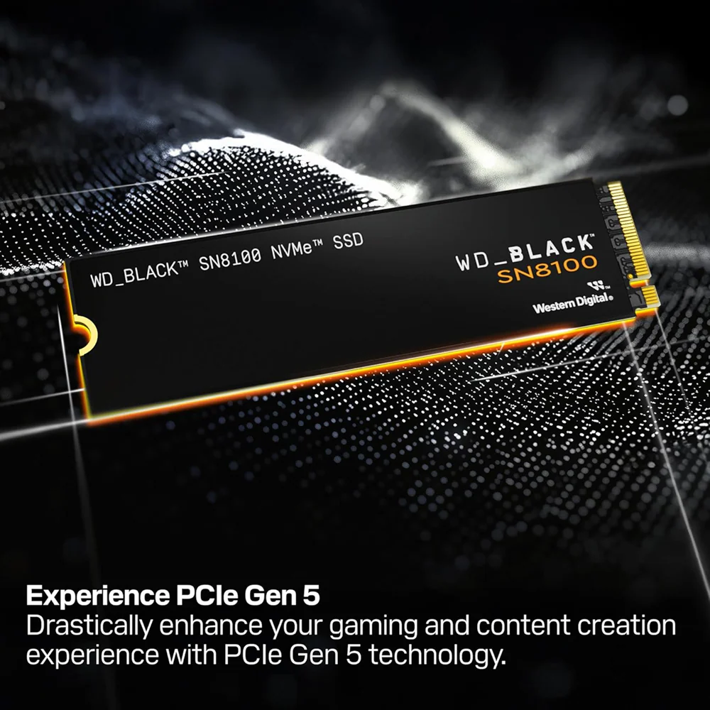 WD_BLACK 2TB SN8100 M.2 NVMe SSD PCIe Gen 5 Without Heatsink, 14900MB/s - Image 2