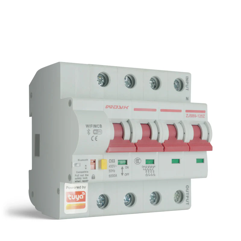 WIFI Metering Circuit Breaker Switch Leakage Protection Power Energy 4P 63A - Image 2
