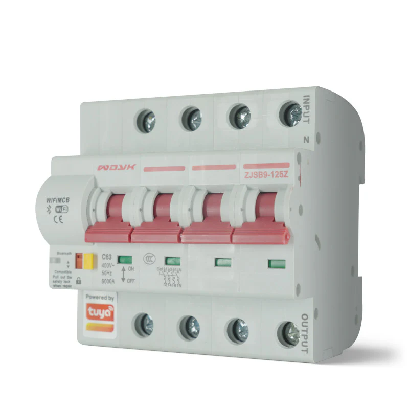 WIFI Metering Circuit Breaker Switch Leakage Protection Power Energy 4P 63A - Image 3