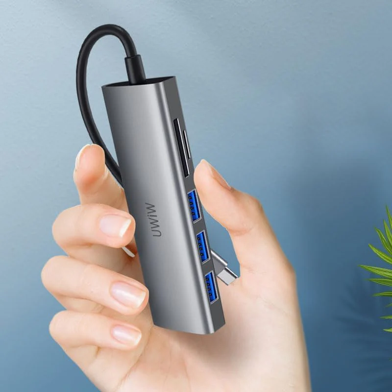 WIWU ALPHA A532ST 5 IN 1 USB C HUB - Image 3