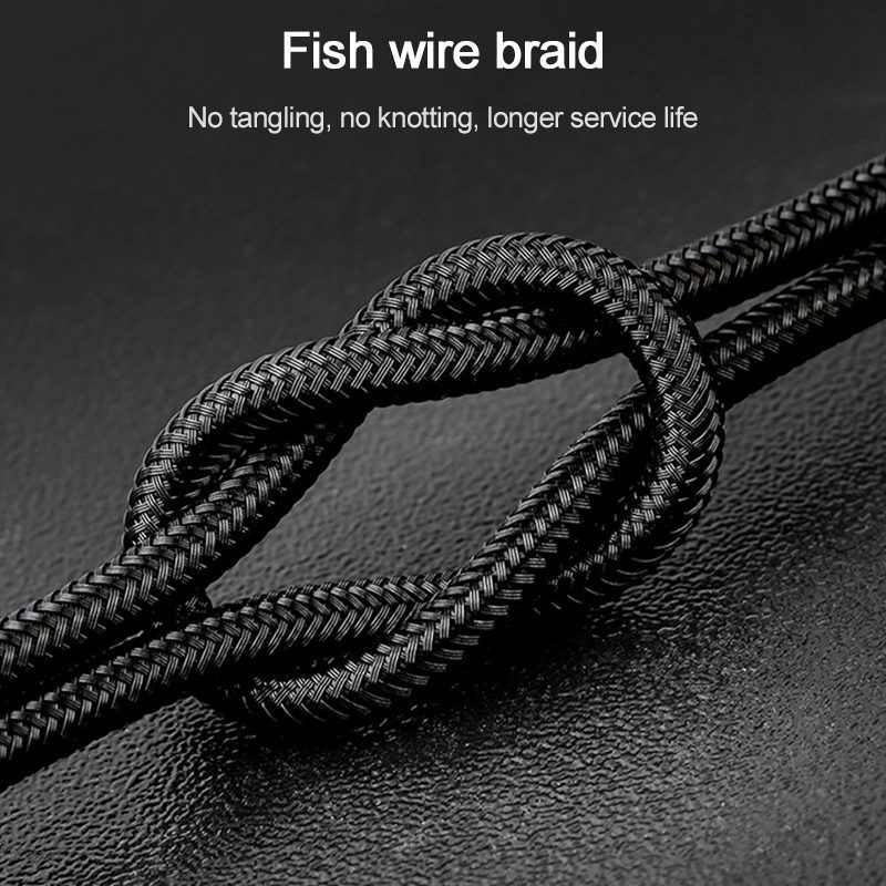 WIWU Elite Data Cable USB to Lightning + Type C + Micro (ED-104) - Image 5