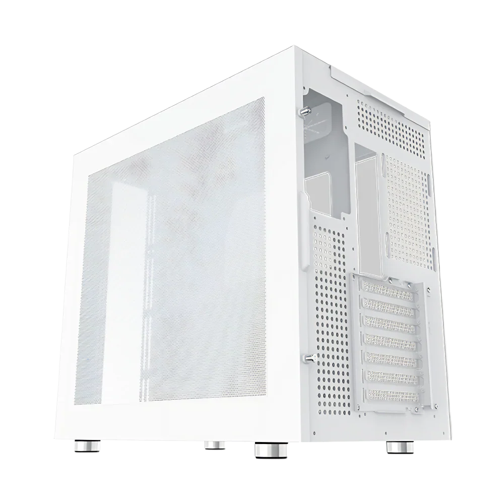 Xigmatek Aqua Ultra Air Arctic Argb Atx Case - White - Image 5