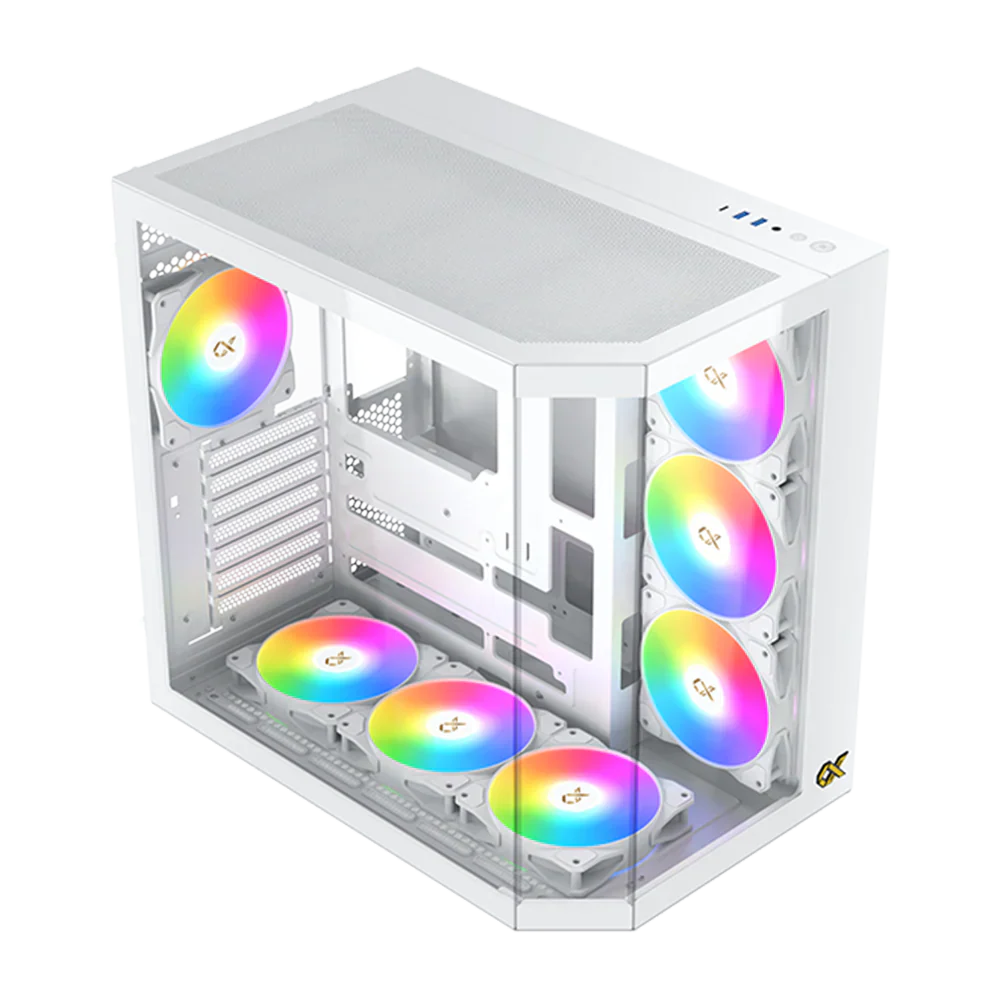 Xigmatek Cubi Ii Arctic Type C Atx Case White - Image 2