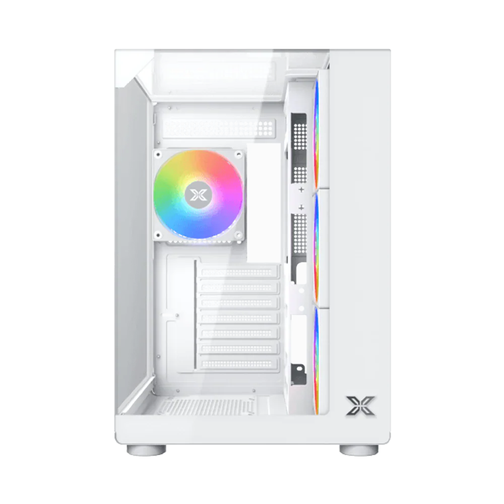 Xigmtek Aqua Compact Arctic Atx Case White - Image 3