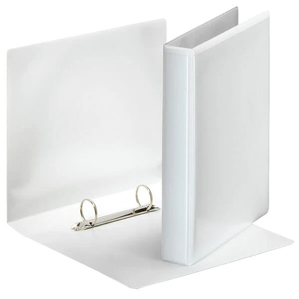 White Presentation Binder 2Ring A4 16mm