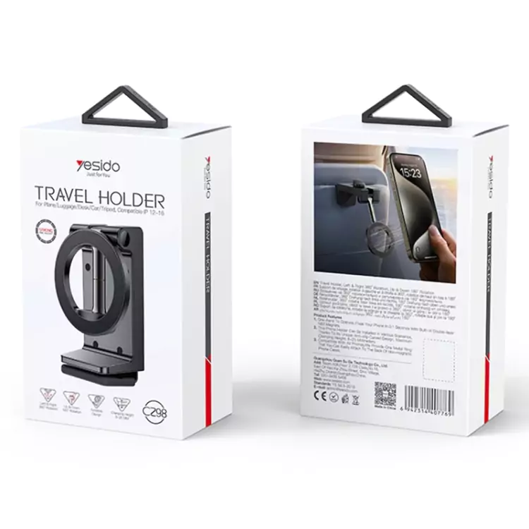 Yesido C298 Strong Magnetic Phone Mount - 360° Adjustable Holder - Image 9