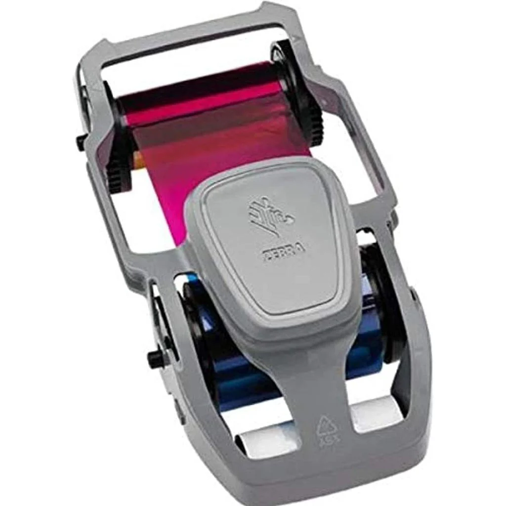 Zebra YMCKO 800300350EM Color Ribbon for ZC300 Card Printer 200 Images - Image 2