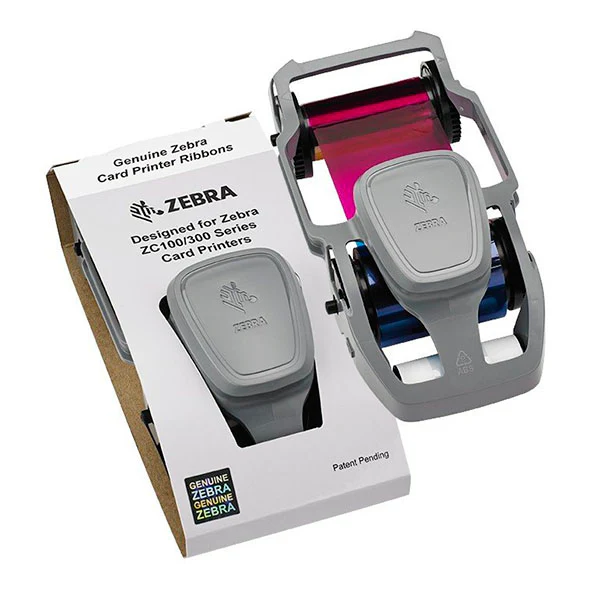 Zebra YMCKO 800300350EM Color Ribbon for ZC300 Card Printer 200 Images - Image 3