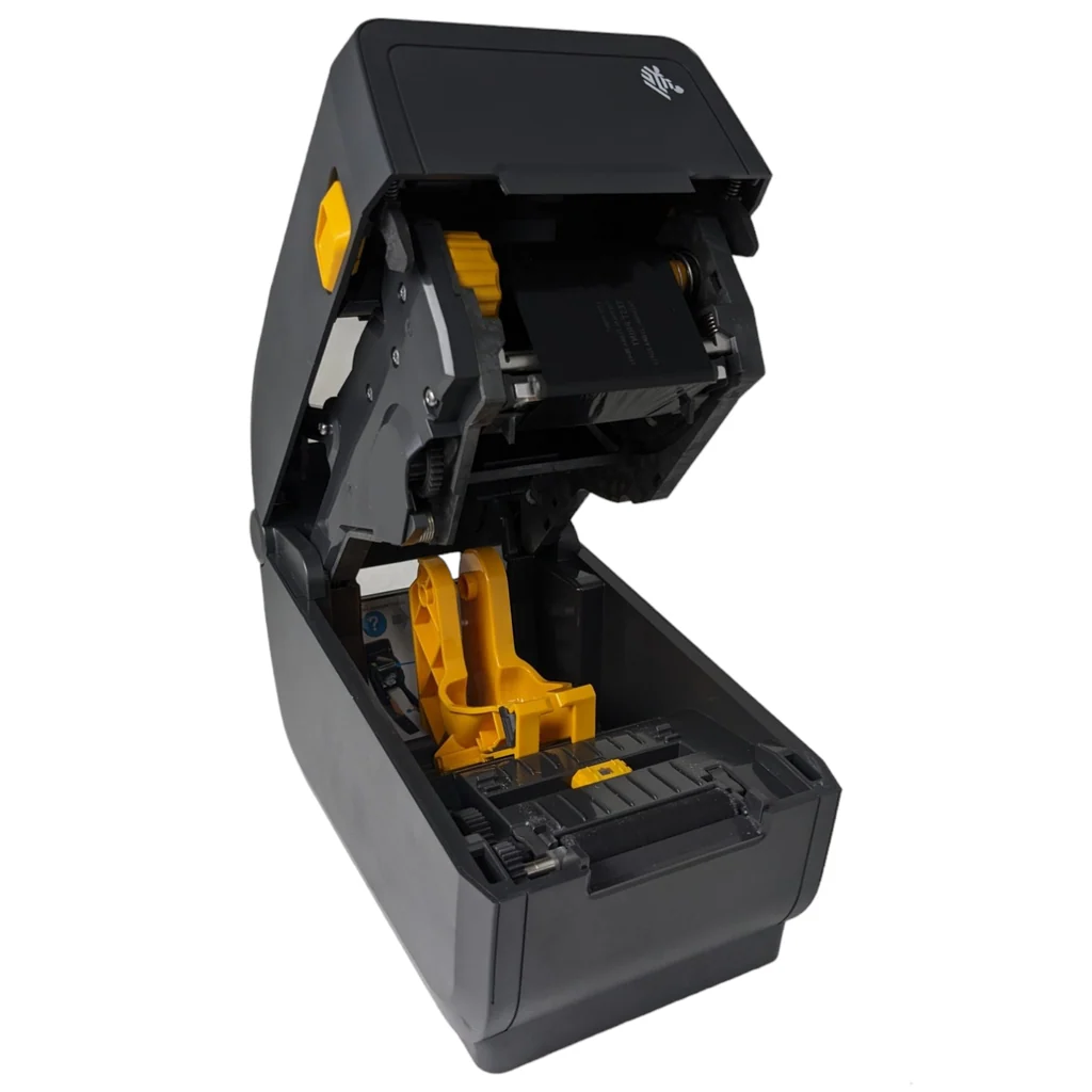 Zebra ZD411 2″ Direct Thermal Label Printer – 203 dpi, USB, BTLE5, Modular Slot (EU/UK Cords) - Image 4
