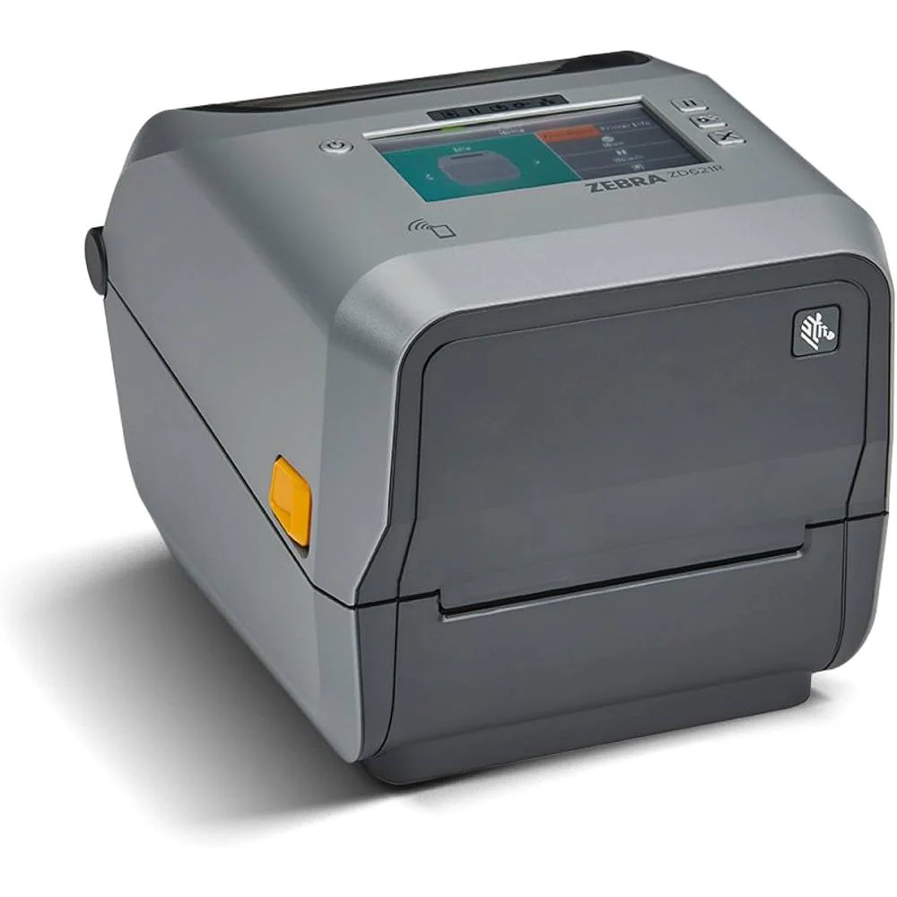 Zebra ZD621 4″ Thermal Transfer Label Printer 300 DPI USB Ethernet Serial BTLE5 EU/UK Cords - Image 2